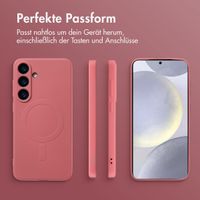 imoshion Color Back Cover mit MagSafe Samsung Galaxy S25 Plus - Dusty Rose