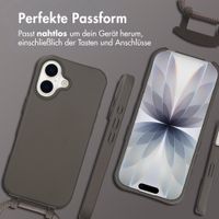 imoshion Color Backcover mit abnehmbarem Handykette und MagSafe Apple iPhone 17 - Black Coffee