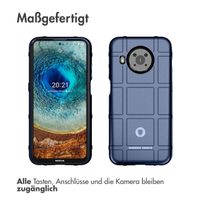 imoshion Rugged Shield Backcover für das Nokia X10 / X20 - Dunkelblau