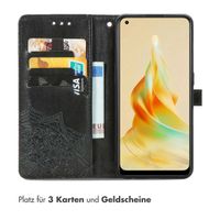 imoshion Mandala Klapphülle Oppo Reno 8 T (4G) - Schwarz