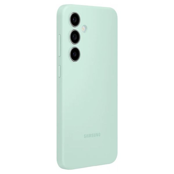 Samsung Original Silikon Cover für das Galaxy S24 FE - Mint