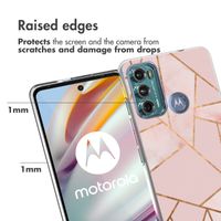 imoshion Design Hülle für das Motorola Moto G60 - Pink Graphic