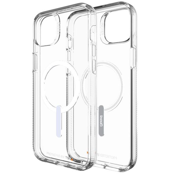 ZAGG Crystal Palace Snap Backcover MagSafe für das iPhone 14 Plus - Transparent