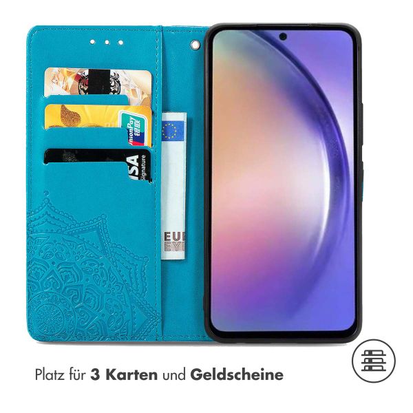 imoshion Mandala Klapphülle Samsung Galaxy A55 - Türkis