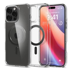 Spigen Ultra Hybrid Backcover MagSafe Apple iPhone 16 Pro Max - Carbon Fiber