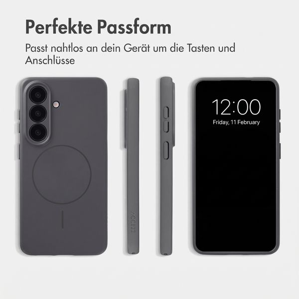 Accezz Grip Backcover mit MagSafe Samsung Galaxy S26 - Grau
