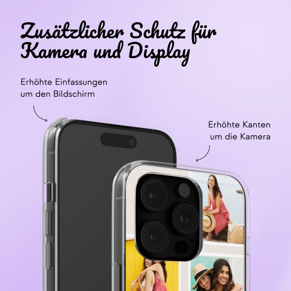 Personalisierte Hülle mit Filmrolle N°3 iPhone 16 Pro - Transparent