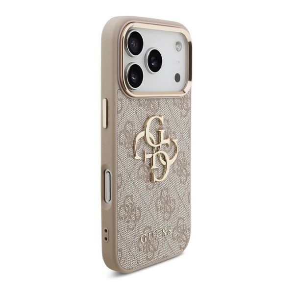 Guess 4G Metal Logo Back Cover Apple iPhone 18 Pro / 17 Pro - Pink