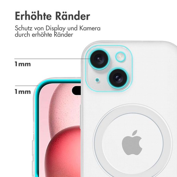 imoshion Backcover mit MagSafe Apple iPhone 15 - Transparent