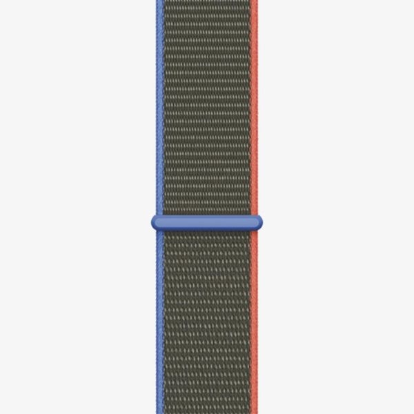 Apple Sport Loop Armband für das  Apple Watch Series 1 t/m 9 / SE (38/40/41 mm) | Series 10 / 11 (42 mm) - Olive