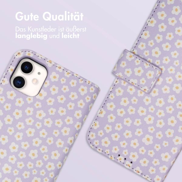 imoshion Design Klapphülle Apple iPhone 11 - White Daisy