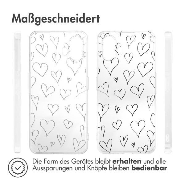 imoshion Design Hülle für das Nothing Phone (2) - Hearts