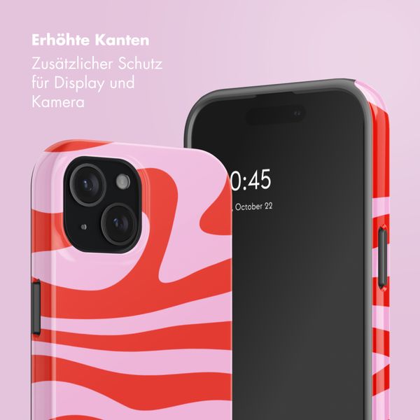 Selencia Vivid Rückabdeckung mit MagSafe Apple iPhone 15 - Dream Swirl Pink