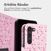imoshion Design Klapphülle Samsung Galaxy S23 - Blush Berries