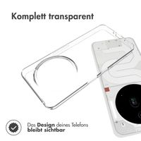 Accezz Clear TPU Backcover Nothing Phone (3a) Pro - Transparent