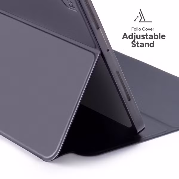 ZAGG Pro Keys 2 QWERTZ keyboard Klapphülle für das iPad Air 13 Zoll (2025 ) M3 / (2024) M2 - Schwarz