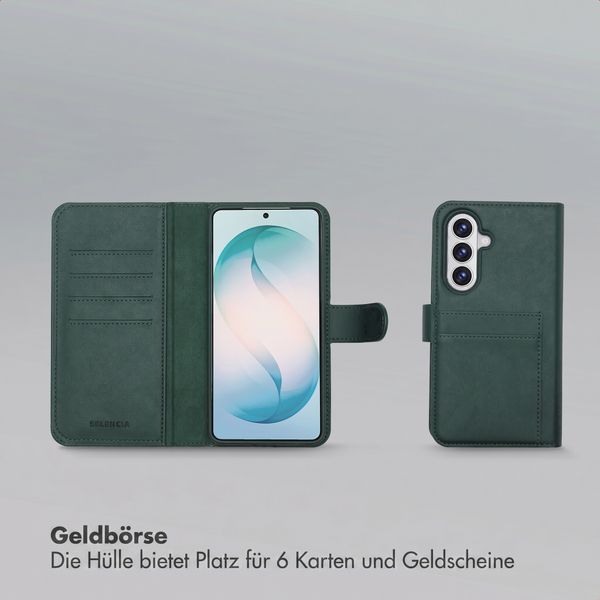 Selencia Olyn Abnehmbare Bookcase mit MagSafe Samsung Galaxy S26 Plus - Grün