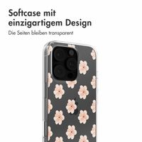 imoshion Design Hülle Apple iPhone 16 Pro - Floral Peach