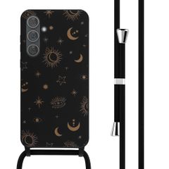 imoshion SilikonHülle design mit Band Samsung Galaxy A35 - Sky Black