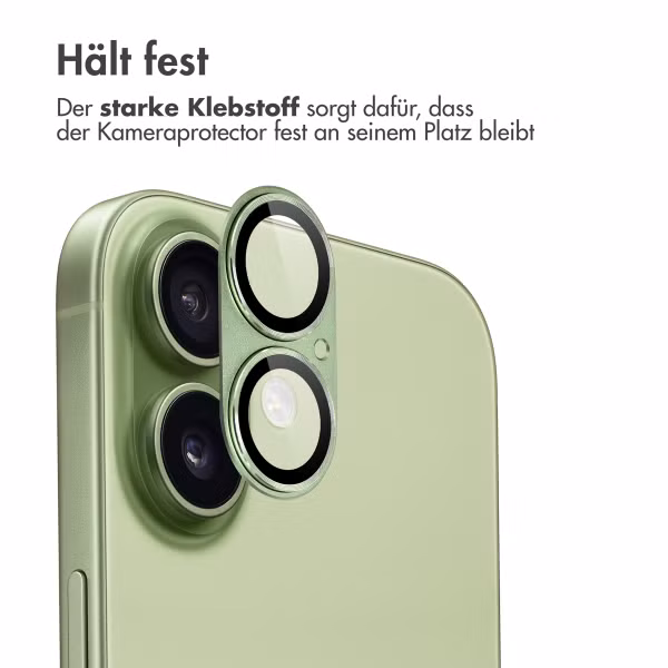 imoshion Kameraprotektor aus Glas 2er-Pack für das Apple Apple iPhone 17 - Sage Green