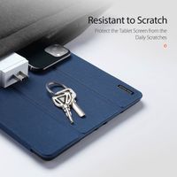 Dux Ducis Domo Klapphülle Apple iPad 9 (2021) 10.2 Zoll / iPad 8 (2020) 10.2 Zoll / iPad 7 (2019) 10.2 Zoll - Dunkelblau