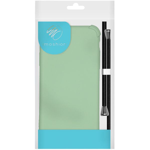 imoshion Color Backcover mit Band Apple iPhone 12 (Pro) - Grün