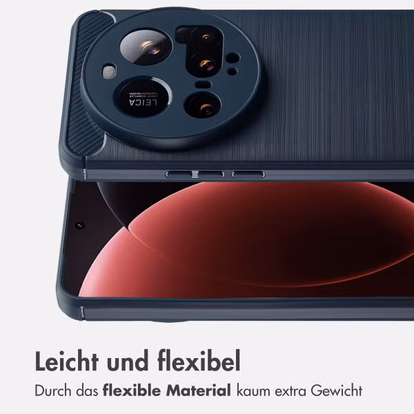 imoshion Brushed Back Cover Xiaomi 15 Ultra - Dunkelblau