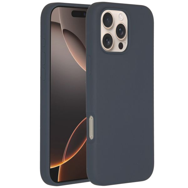 Accezz Liquid Silikoncase mit MagSafe für das iPhone 16 Pro Max - Dunkelblau