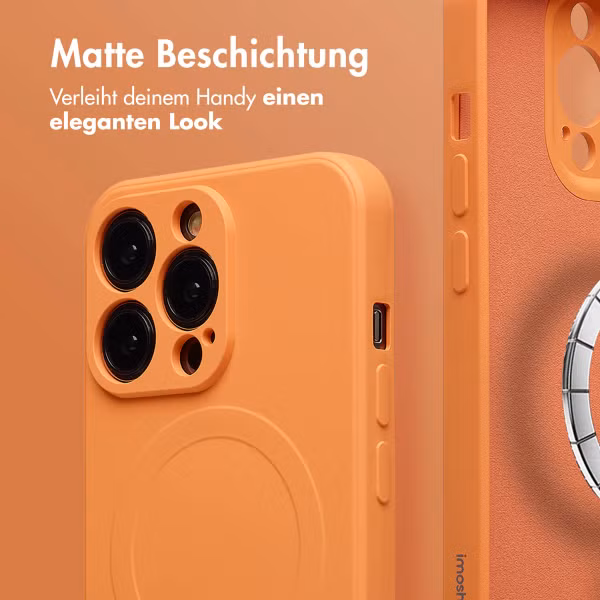 imoshion Color Back Cover mit MagSafe Apple iPhone 13 Pro - Neon Orange