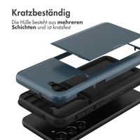 imoshion Backcover mit Kartenfach für das Samsung Galaxy S23 - Dunkelblau