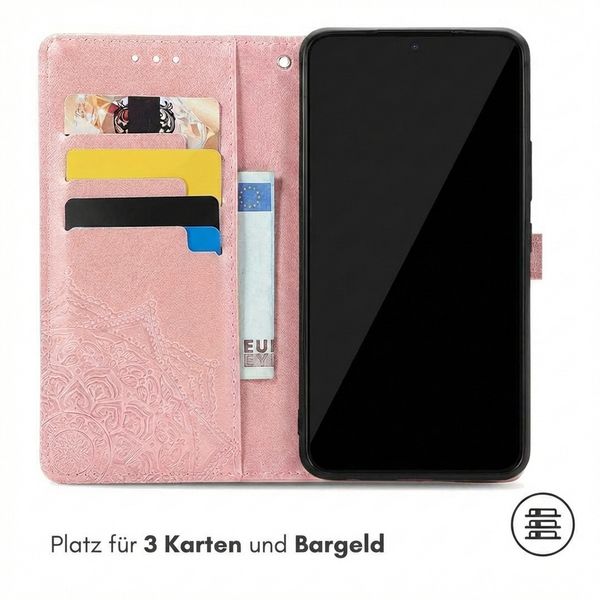 imoshion Mandala Klapphülle Samsung Galaxy S24 Plus - Rosé gold