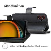 imoshion Luxuriöse Klapphülle Samsung Galaxy Xcover 7 Pro - Schwarz