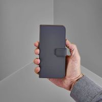 Luxus TPU Klapphülle Grau Samsung Galaxy A6 Plus (2018)