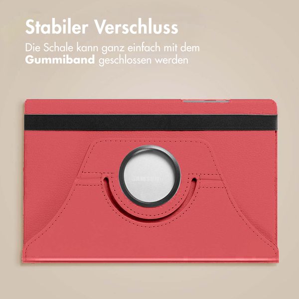 imoshion 360° drehbare Klapphülle Samsung Galaxy Tab S11 - Rot