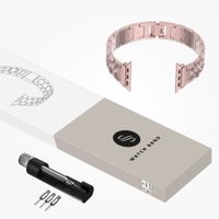 Selencia Sparkle Armband für das  Apple Watch Series 1 t/m 9 / SE (38/40/41 mm) | Series 10 / 11 (42 mm) - Rosa