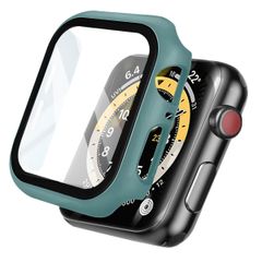 imoshion Full Cover Hard Case für Apple Watch Series 4 / 5 / 6 / SE - 44 mm - Dunkelgrün