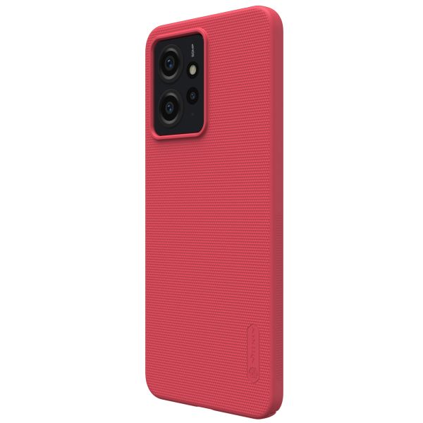 Nillkin Super Frosted Shield Case für das Xiaomi Redmi Note 12 4G - Rot