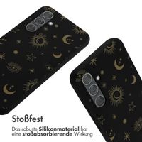 imoshion Silikonhülle design mit Band für das Samsung Galaxy A54 (5G) - Sky Black