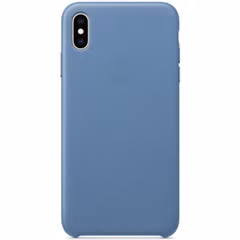 Apple Leder-Case Cornflower für das Apple iPhone Xs Max