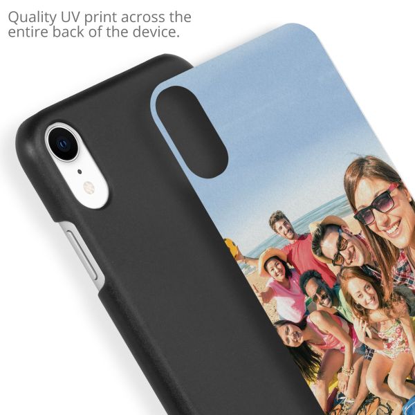 Gestalte deine eigene Apple iPhone Xr Hardcase Hülle - Schwarz