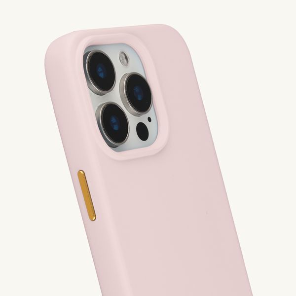 Selencia Rivièra Backcover mit MagSafe mit abnehmbaren Haken Apple iPhone 15 Pro - Sorbet Pink