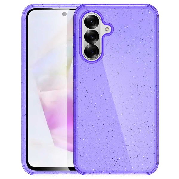 imoshion Glitzer Back Cover Samsung Galaxy A56 - Glitzer Violett