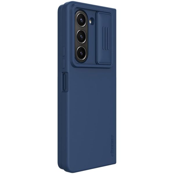 Nillkin CamShield Silky Silikon Case für das Samsung Galaxy Z Fold 5 - Blau