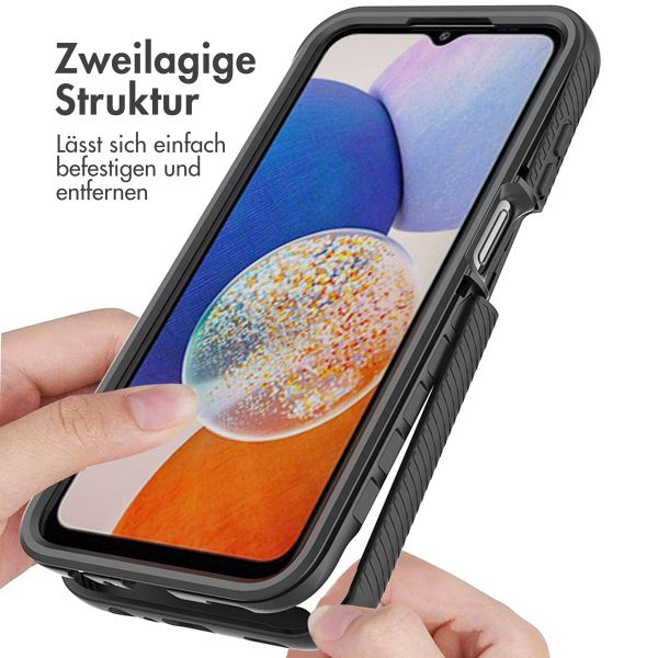 imoshion 360° Full Protective Case Samsung Galaxy A15 (5G/4G) - Schwarz