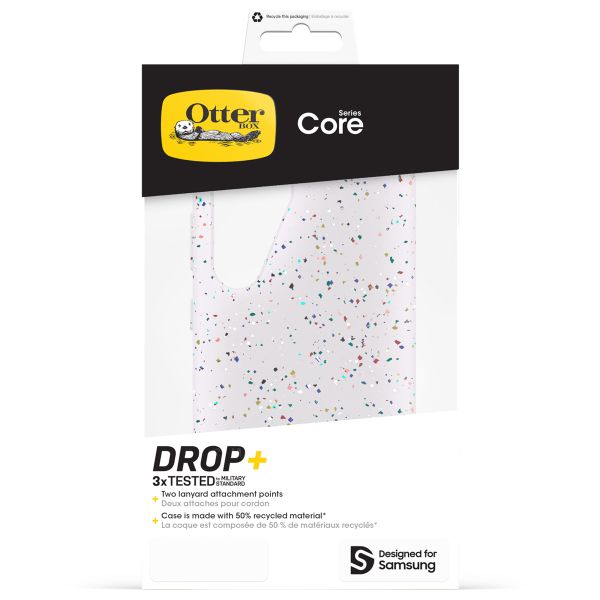 OtterBox Core Cover für das Samsung Galaxy S24 - Sprinkles White