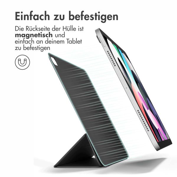 imoshion Magnetic Klapphülle für das iPad Air 13 Zoll (2025) M3 / (2024) M2 - Schwarz