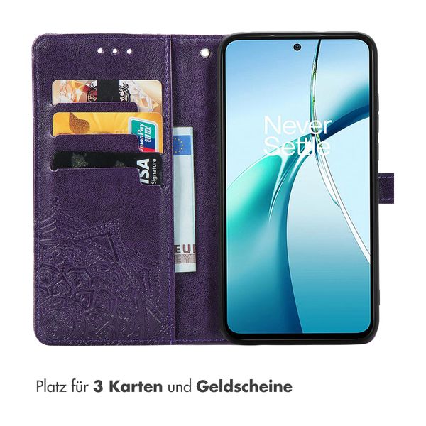 imoshion Mandala Klapphülle Motorola Edge 60 Neo - Violett