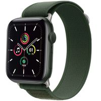 imoshion Nylon Trail Armband für das  Apple Watch Series 1 t/m 9 / SE (38/40/41 mm) | Series 10 / 11 (42 mm) - Legergroen