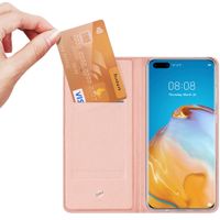 Dux Ducis Slim TPU Klapphülle Roségold für das Huawei P40 Pro