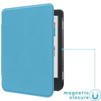 imoshion Slim Hard Case Klapphülle Kobo Clara Colour / BW - Hellblau